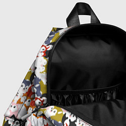 Детский рюкзак Мультяшные Лисята, цвет: 3D-принт — фото 2