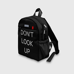 Детский рюкзак Dont look up Netflix, цвет: 3D-принт — фото 2