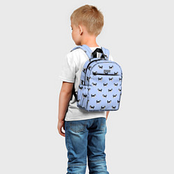 Детский рюкзак Хаски паттерн, цвет: 3D-принт — фото 2
