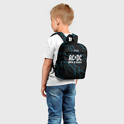 Детский рюкзак ACDC - Молнии, цвет: 3D-принт — фото 2