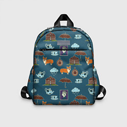 Детский рюкзак Англия паттерн, цвет: 3D-принт