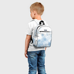 Детский рюкзак Коллекция Зимняя сказка Снежинки Sn-1, цвет: 3D-принт — фото 2