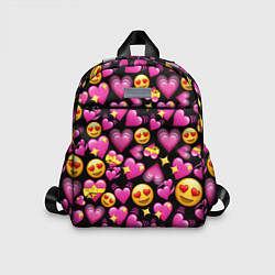 Детский рюкзак Эмодзи сердечки