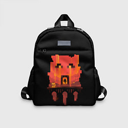 Детский рюкзак Minecrafts hell, цвет: 3D-принт