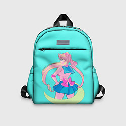 Детский рюкзак Мун спиной, цвет: 3D-принт