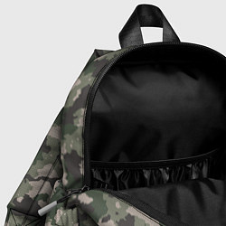 Детский рюкзак Зелено-Серый Камуфляж, цвет: 3D-принт — фото 2