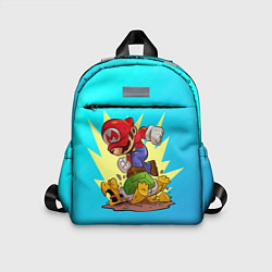 Детский рюкзак Марио за работой