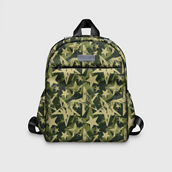 Детский рюкзак Star camouflage, цвет: 3D-принт