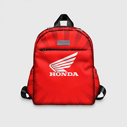 Детский рюкзак Honda красные линии, цвет: 3D-принт