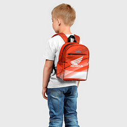 Детский рюкзак Honda logo auto, цвет: 3D-принт — фото 2