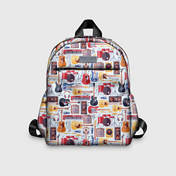 Детский рюкзак Рок Музыкант, цвет: 3D-принт