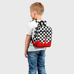 Детский рюкзак Много любви Сердца, цвет: 3D-принт — фото 2