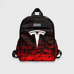 Детский рюкзак Tesla sport red, цвет: 3D-принт