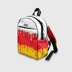 Детский рюкзак Северная Осетия Алания потёки, цвет: 3D-принт — фото 2