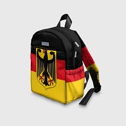 Детский рюкзак Германия - Germany, цвет: 3D-принт — фото 2