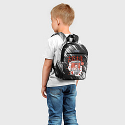 Детский рюкзак АВТОМАТ С ПРИЗРАКАМИ ХУ ТАО ГЕНШИН ИМПАКТ, цвет: 3D-принт — фото 2