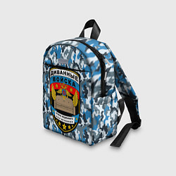 Детский рюкзак Диванные Войска камуфляж, цвет: 3D-принт — фото 2