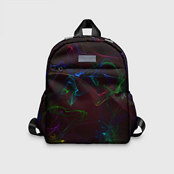 Детский рюкзак CURVE NEON ABSTRACTION, цвет: 3D-принт