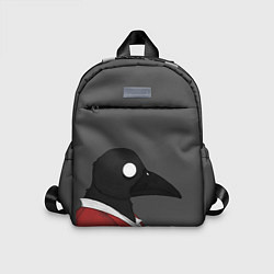Детский рюкзак Чёрная ворона, цвет: 3D-принт
