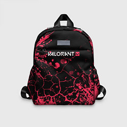 Детский рюкзак Valorant: Брызги красок трещины, цвет: 3D-принт