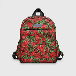 Детский рюкзак Букет алых роз