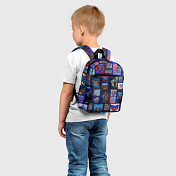 Детский рюкзак POPPY PLAYTIME РАЗНЫЙ ХАГГИ ВАГГИ, цвет: 3D-принт — фото 2