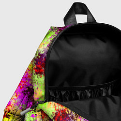 Детский рюкзак Пиксельный камуфляж Диско, цвет: 3D-принт — фото 2