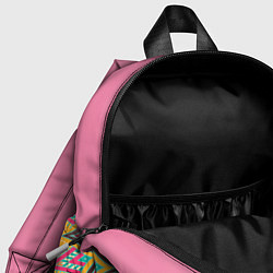 Детский рюкзак Чёрный чай Знакомый Ассам полный узор, цвет: 3D-принт — фото 2
