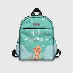 Детский рюкзак Hello spring, цвет: 3D-принт