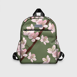 Детский рюкзак Деревья весной, цвет: 3D-принт