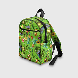 Детский рюкзак Сочные фрукты паттерн, цвет: 3D-принт — фото 2