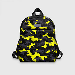 Детский рюкзак Black Camo, цвет: 3D-принт