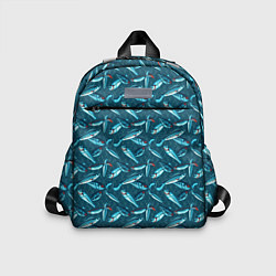 Детский рюкзак Воблеры рыбки, цвет: 3D-принт