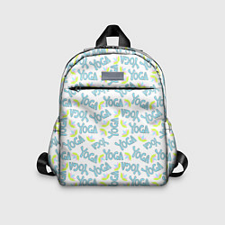 Детский рюкзак YOGA лотос, цвет: 3D-принт