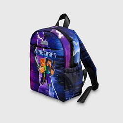 Детский рюкзак Minecraft Neon, цвет: 3D-принт — фото 2