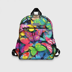 Детский рюкзак Стая бабочек Pattern