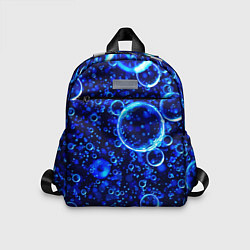 Детский рюкзак Пузыри воздуха в воде Pattern, цвет: 3D-принт