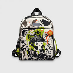 Детский рюкзак Cyber pattern Skull Vanguard Fashion, цвет: 3D-принт