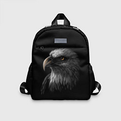 Детский рюкзак Голова хищного орла, цвет: 3D-принт