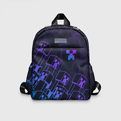 Детский рюкзак Minecraft CREEPER NEON, цвет: 3D-принт
