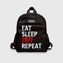 Детский рюкзак Eat Sleep 2077 Repeat Краска