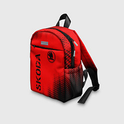 Детский рюкзак SKODA Skoda Абстракция, цвет: 3D-принт — фото 2