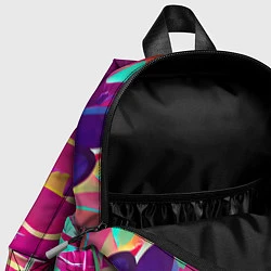 Детский рюкзак Хиппи вайб, цвет: 3D-принт — фото 2