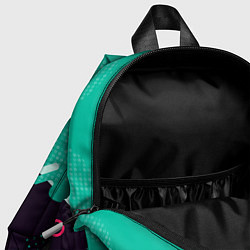 Детский рюкзак АБСТРАКТНАЯ ЦВЕТНАЯ ЗАЛИВКА, цвет: 3D-принт — фото 2