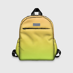 Детский рюкзак GRADIEND YELLOW-GREEN, цвет: 3D-принт