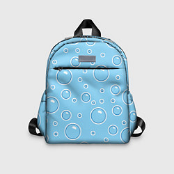 Детский рюкзак В пузырях, цвет: 3D-принт