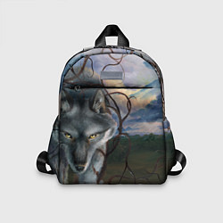 Детский рюкзак IN COLD wolf without logo, цвет: 3D-принт