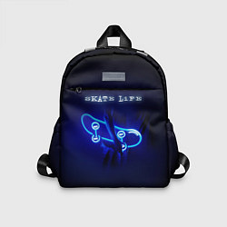 Детский рюкзак Скейт - неон, цвет: 3D-принт