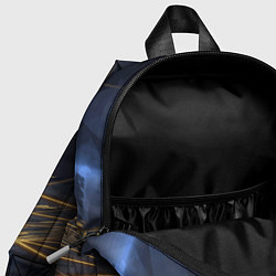 Детский рюкзак Фрактальная футуристическая композиция Абстракция, цвет: 3D-принт — фото 2