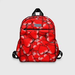 Детский рюкзак LOVING HEARTS, цвет: 3D-принт
